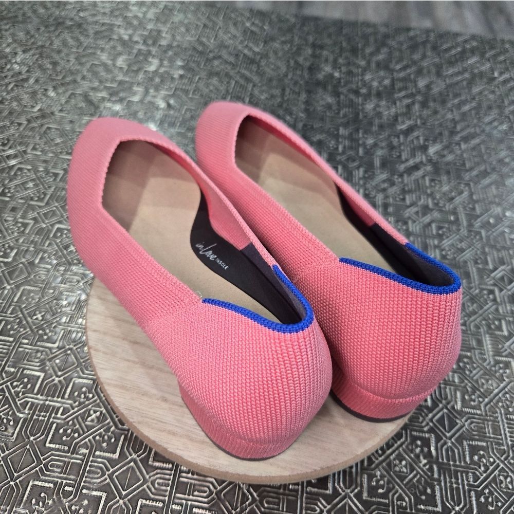 🐢 Rothy's The High Point Tulip Pink 🩷 Size 6.5 NWOT - Picture 6 of 11